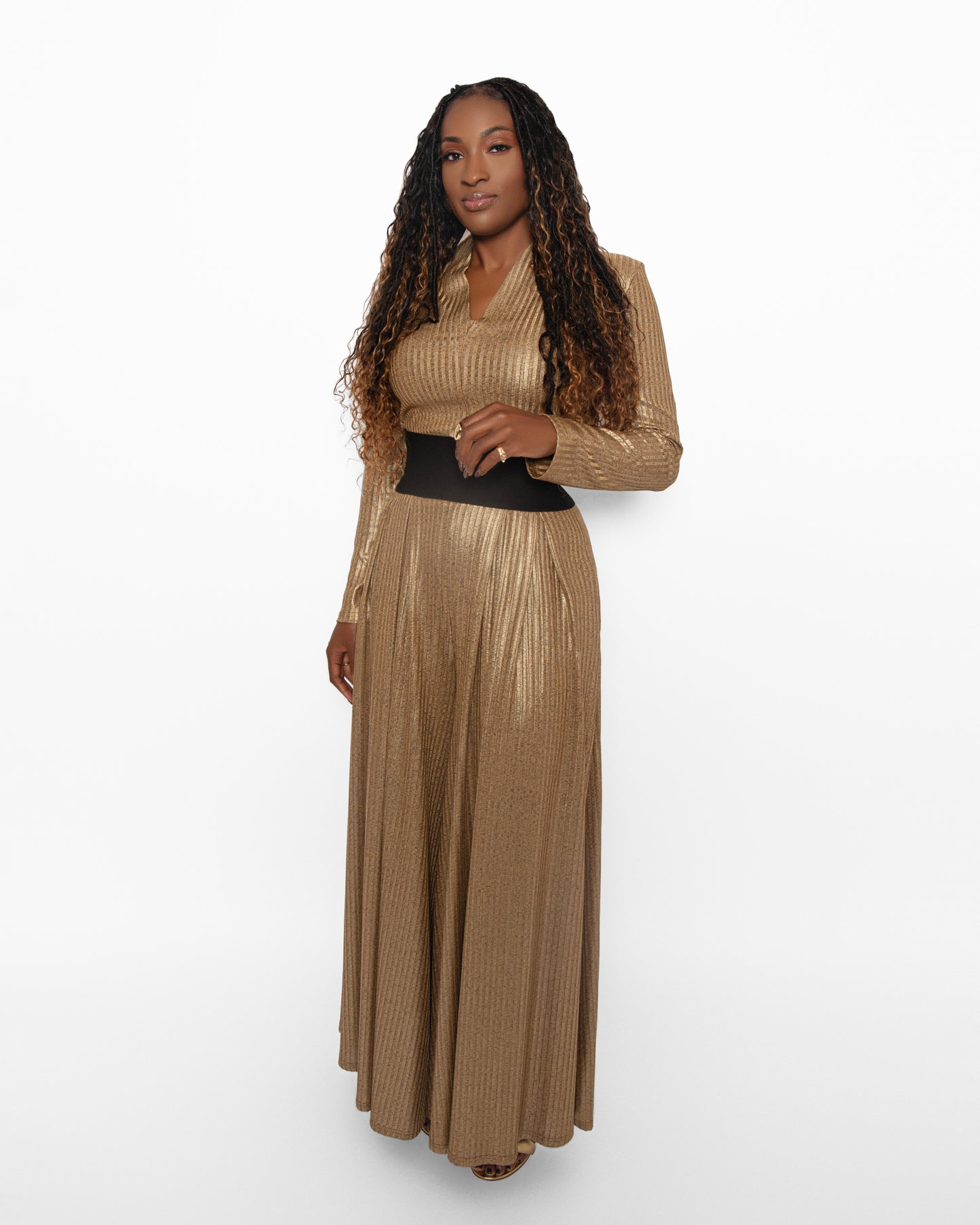Gold Goddess Pants Set