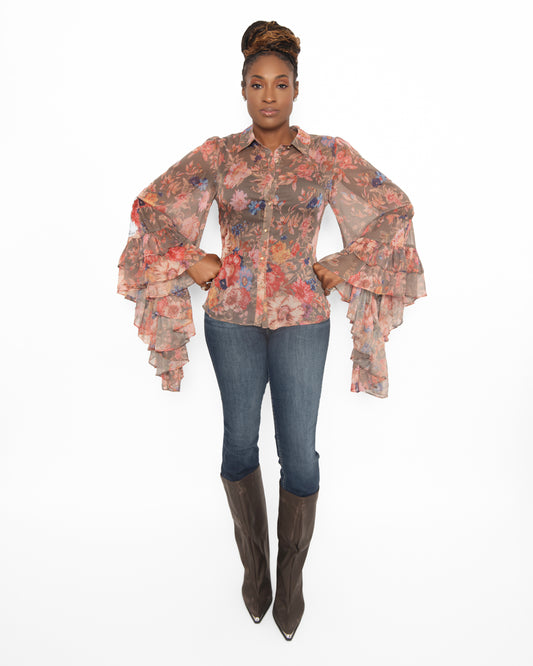Bell Flower Blouse