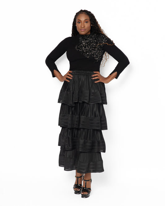 Diamond Flower Skirt Set