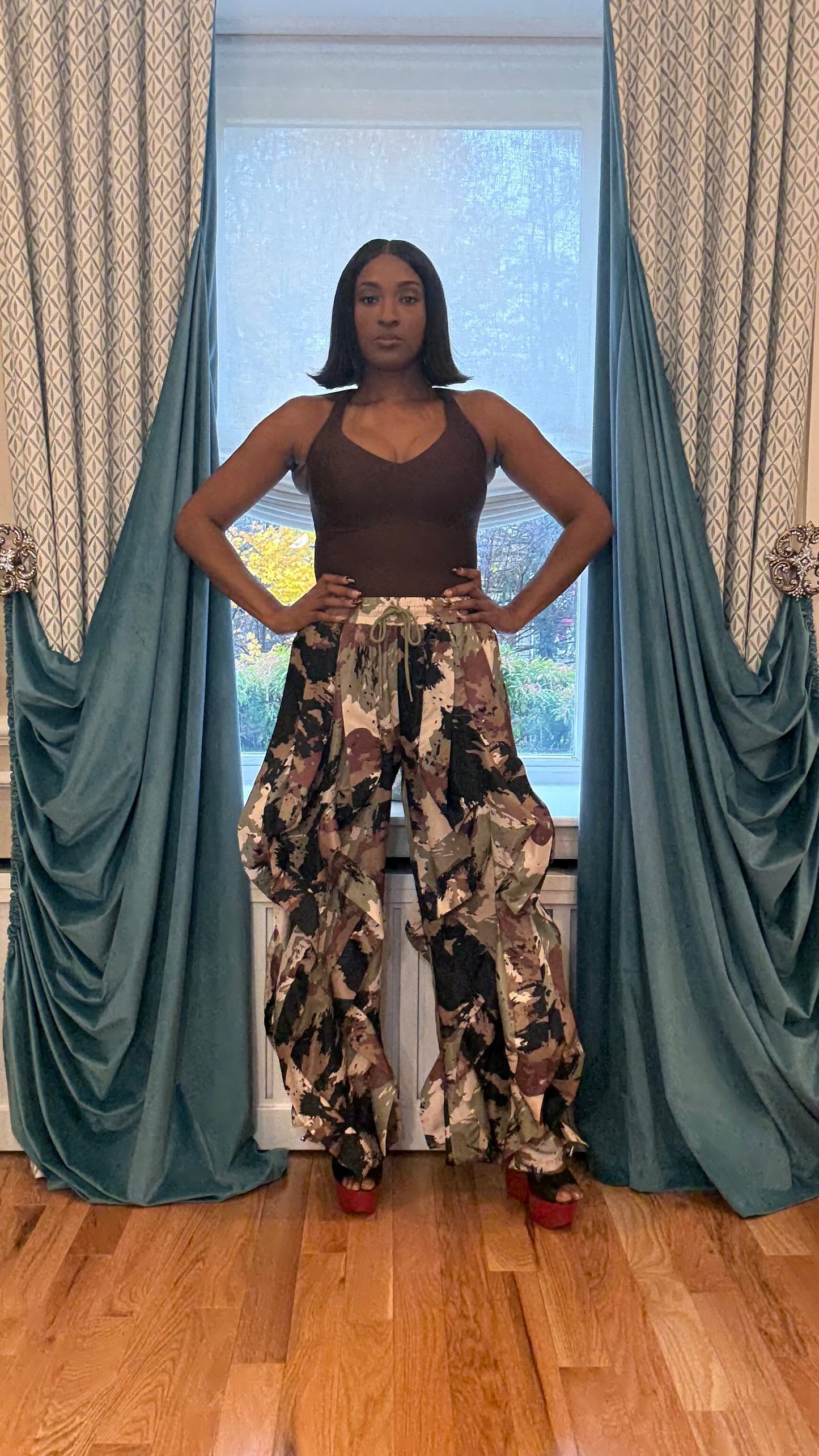 Light Camo Drama Joggers