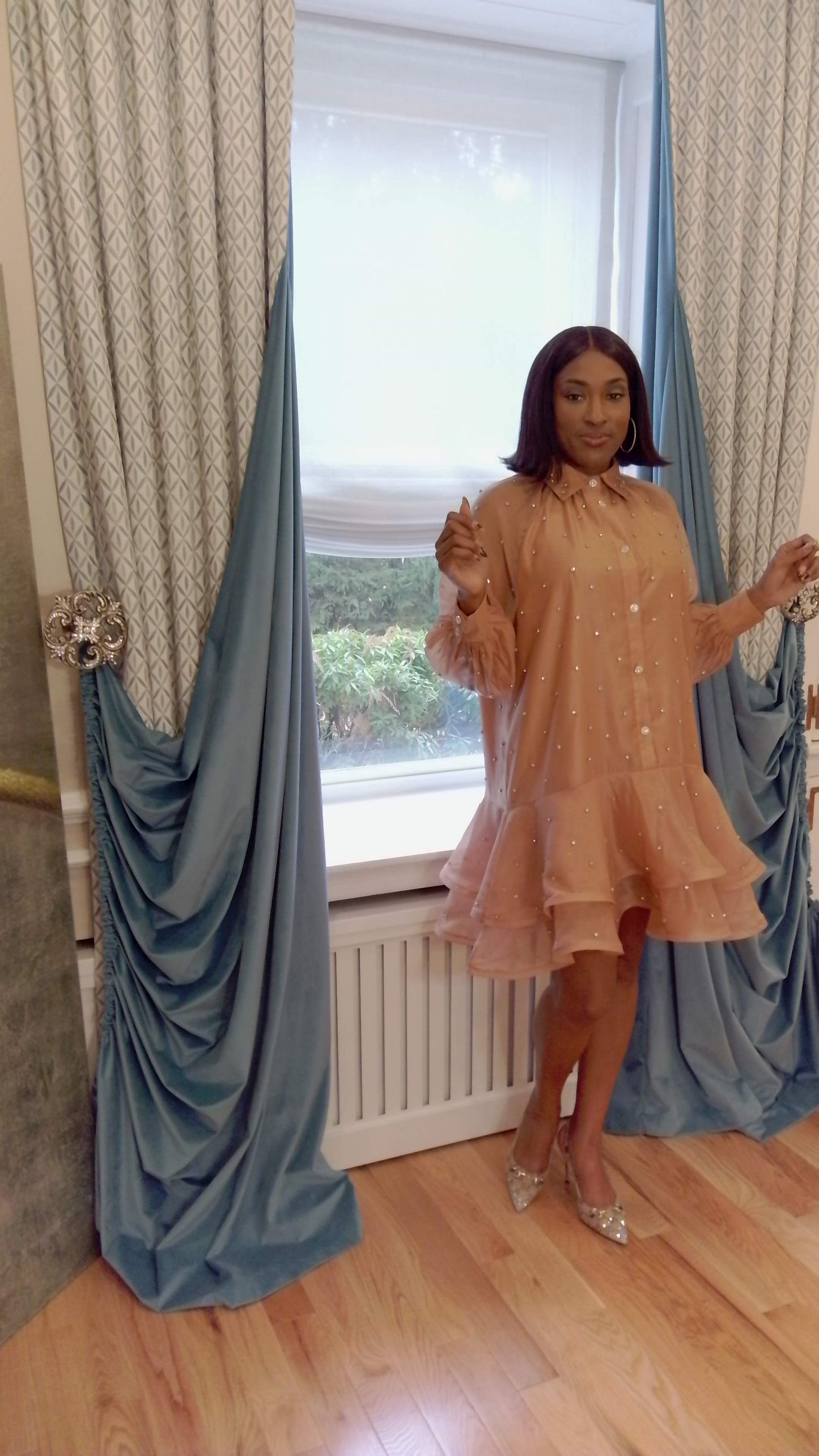 Apricot Dress
