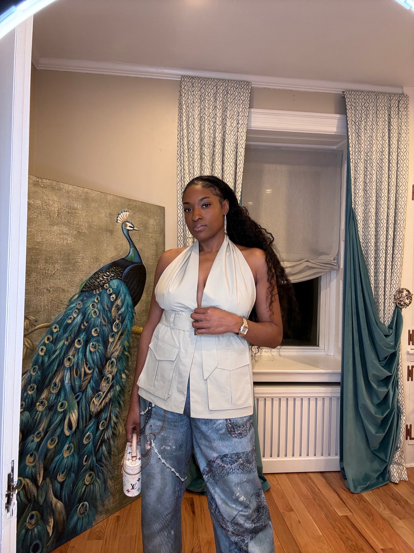 A Summer Night Halter Top