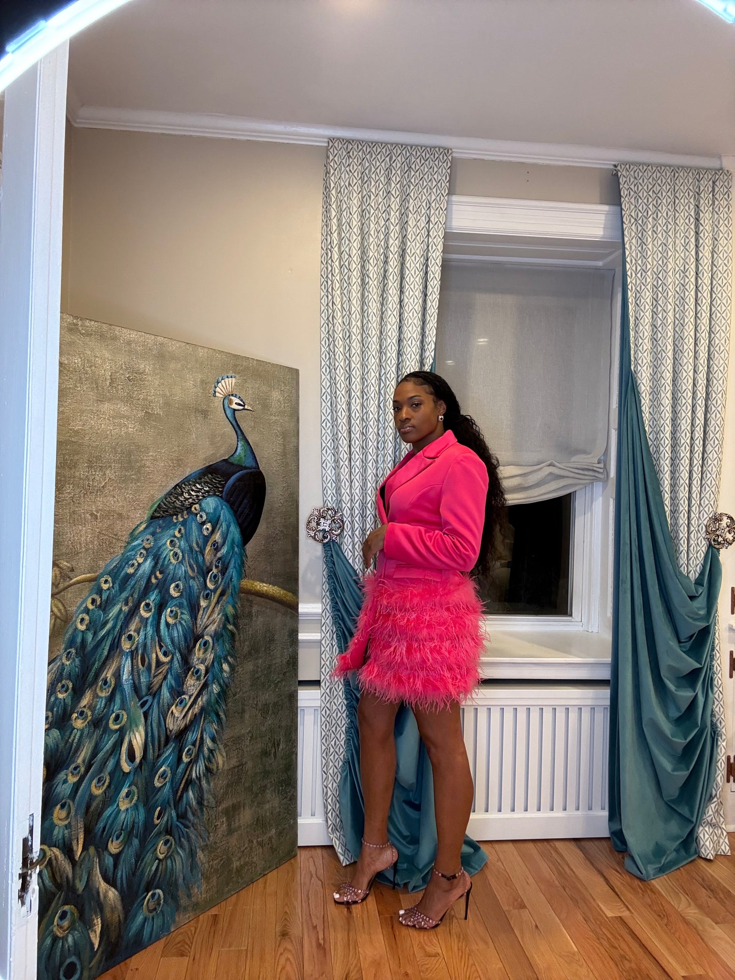 Fancy Feather Dress