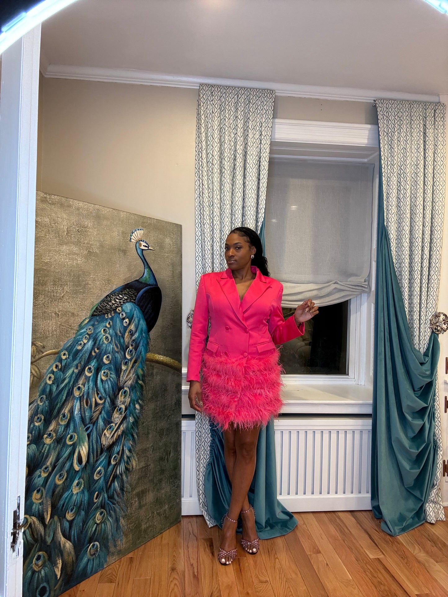 Fancy Feather Dress