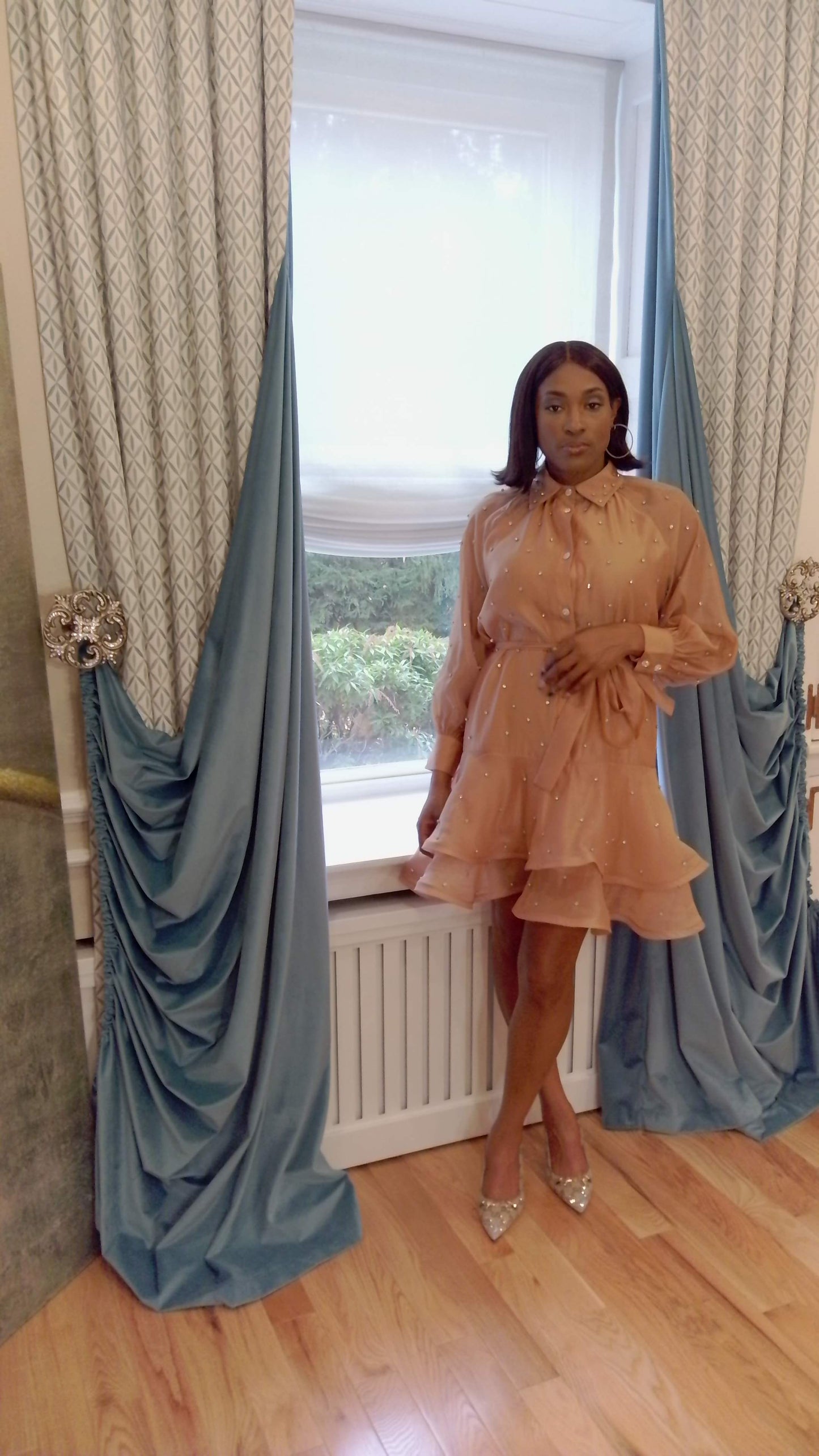 Apricot Dress