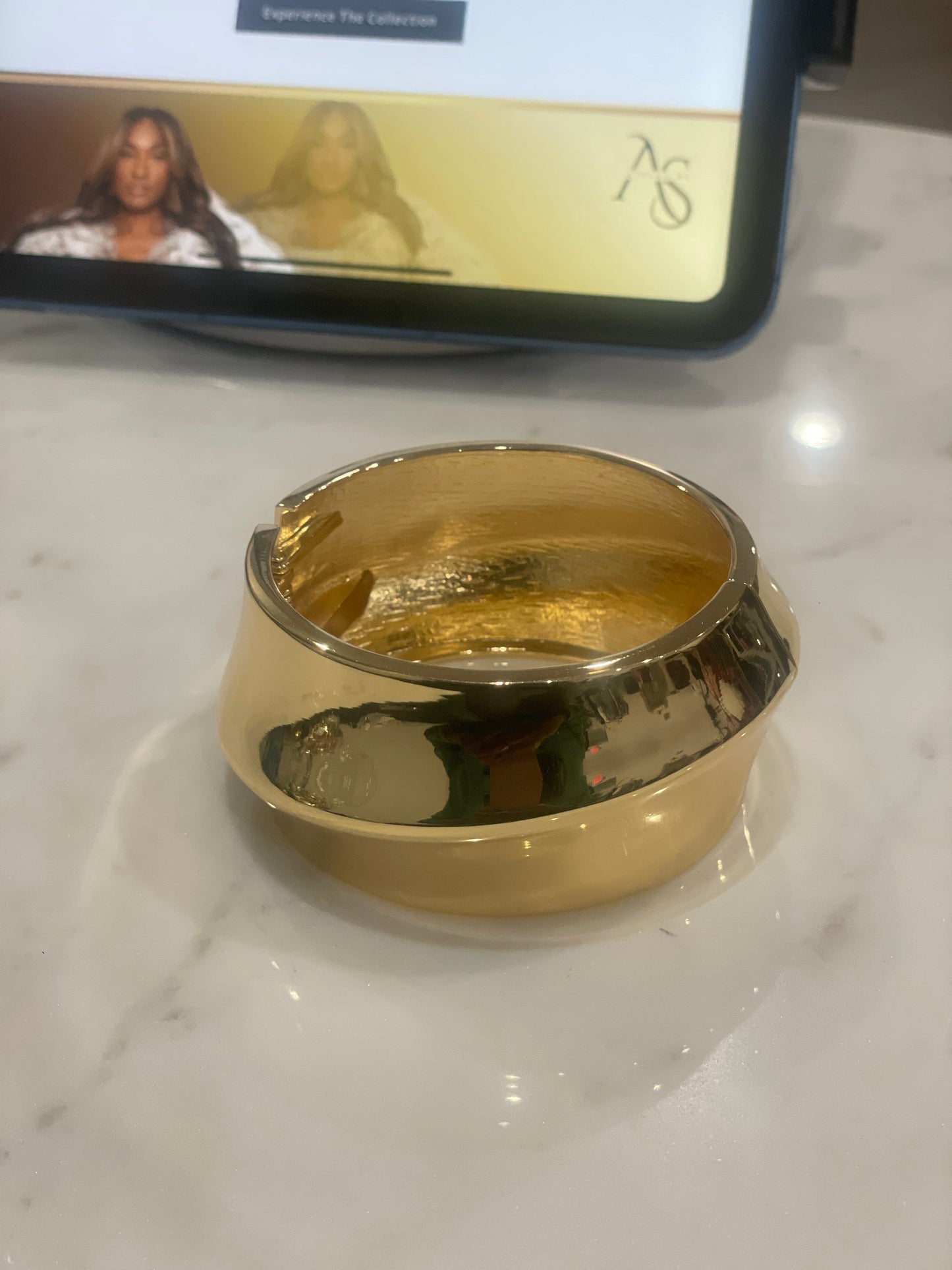 Gold Bangle