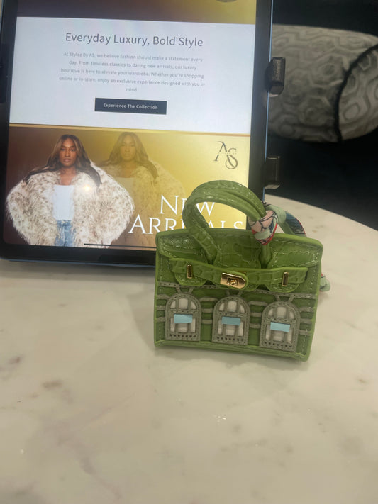 Green Bag Charm